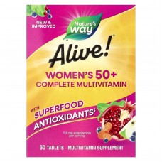 Alive!®, комплекс мультивітамінів для жінок віком від 50 років, 50 таблеток
